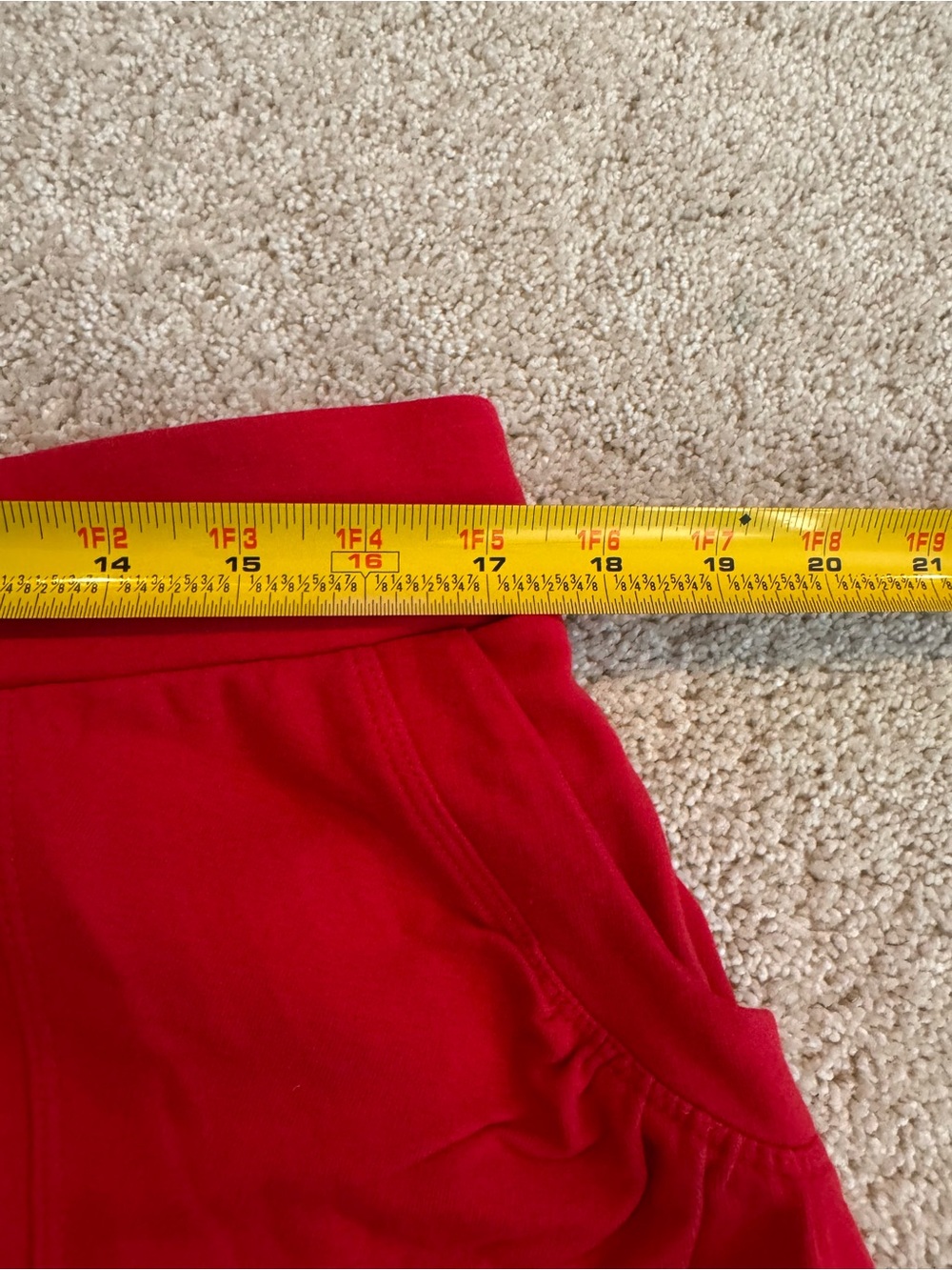 Susan Graver Red Skort - Picture 5 of 9